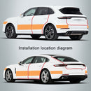 Universal Car Carbon Fiber Door Anti-collision Strip Protection Guards Trims Stickers Tape, Size:5cm x 3m