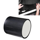 Universal Car Carbon Fiber Door Anti-collision Strip Protection Guards Trims Stickers Tape, Size:10cm x 5m