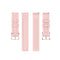 For Galaxy Watch Active 3 / Active 2 / Active / Galaxy Watch 3 41mm / Galaxy Watch 42mm 20mm Dot Texture Watch Band(Light Pink)