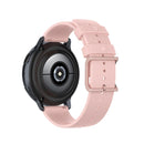 For Galaxy Watch Active 3 / Active 2 / Active / Galaxy Watch 3 41mm / Galaxy Watch 42mm 20mm Dot Texture Watch Band(Light Pink)