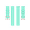 For Galaxy Watch Active 3 / Active 2 / Active / Galaxy Watch 3 41mm / Galaxy Watch 42mm 20mm Dot Texture Watch Band(Mint Green)