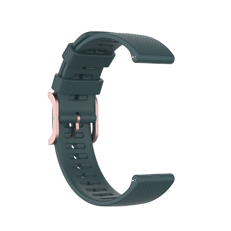 For Galaxy Watch Active 3 / Active 2 / Active / Galaxy Watch 3 41mm / Galaxy Watch 42mm 20mm Dot Texture Watch Band(Olive Green)