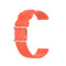 For Galaxy Watch Active 3 / Active 2 / Active / Galaxy Watch 3 41mm / Galaxy Watch 42mm 20mm Dot Texture Watch Band(Orange)