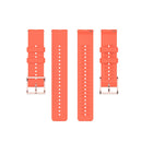 For Galaxy Watch Active 3 / Active 2 / Active / Galaxy Watch 3 41mm / Galaxy Watch 42mm 20mm Dot Texture Watch Band(Orange)