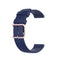 For Galaxy Watch Active 3 / Active 2 / Active / Galaxy Watch 3 41mm / Galaxy Watch 42mm 20mm Dot Texture Watch Band(Midnight Blue)