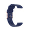 For Galaxy Watch Active 3 / Active 2 / Active / Galaxy Watch 3 41mm / Galaxy Watch 42mm 20mm Dot Texture Watch Band(Midnight Blue)