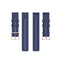 For Galaxy Watch Active 3 / Active 2 / Active / Galaxy Watch 3 41mm / Galaxy Watch 42mm 20mm Dot Texture Watch Band(Midnight Blue)