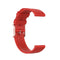 For Galaxy Watch Active 3 / Active 2 / Active / Galaxy Watch 3 41mm / Galaxy Watch 42mm 20mm Dot Texture Watch Band(Red)