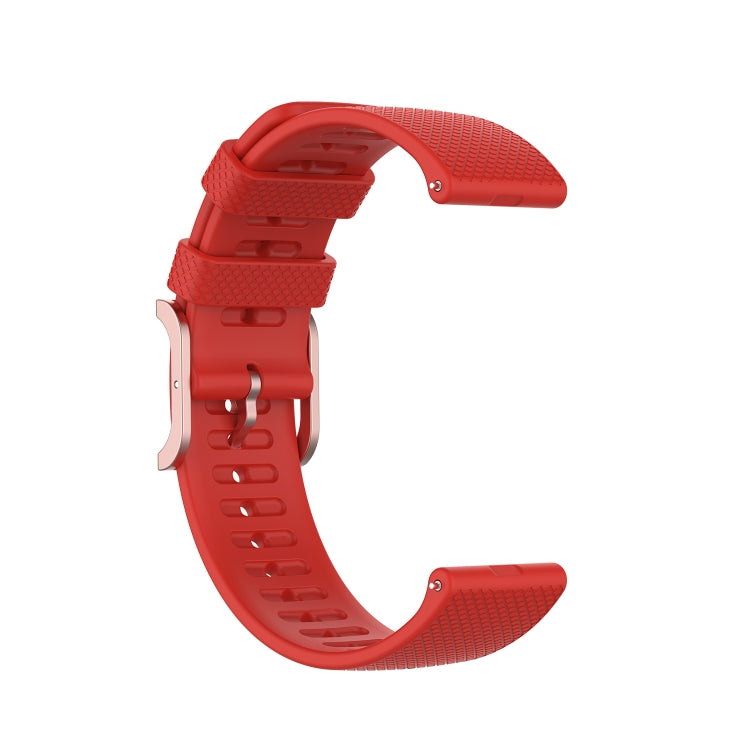 For Galaxy Watch Active 3 / Active 2 / Active / Galaxy Watch 3 41mm / Galaxy Watch 42mm 20mm Dot Texture Watch Band(Red)