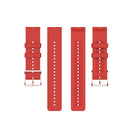 For Galaxy Watch Active 3 / Active 2 / Active / Galaxy Watch 3 41mm / Galaxy Watch 42mm 20mm Dot Texture Watch Band(Red)