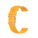 For Galaxy Watch Active 3 / Active 2 / Active / Galaxy Watch 3 41mm / Galaxy Watch 42mm 20mm Dot Texture Watch Band(Yellow)