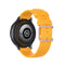 For Galaxy Watch Active 3 / Active 2 / Active / Galaxy Watch 3 41mm / Galaxy Watch 42mm 20mm Dot Texture Watch Band(Yellow)