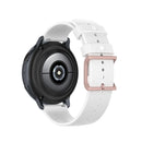 For Galaxy Watch Active 3 / Active 2 / Active / Galaxy Watch 3 41mm / Galaxy Watch 42mm 20mm Dot Texture Watch Band(White)