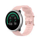 For Polar Ignite 20mm Dot Texture Watch Band(Light Pink)