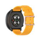 For Polar Ignite 20mm Dot Texture Watch Band(Yellow)