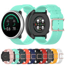 For Polar Ignite 20mm Dot Texture Watch Band(Midnight Blue)