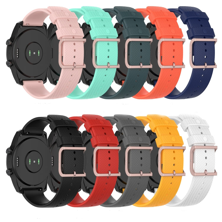 For Ticwatch Pro 2020 / Ticwatch GTX 22mm Dot Texture Watch Band(Black)