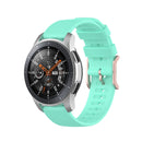 For Samsung Galaxy Watch3 45mm / Galaxy Watch 46mm 22mm Dot Texture Watch Band(Mint Green)