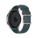 For Samsung Galaxy Watch3 45mm / Galaxy Watch 46mm 22mm Dot Texture Watch Band(Olive Green)