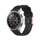 For Samsung Galaxy Watch3 45mm / Galaxy Watch 46mm 22mm Dot Texture Watch Band(Black)