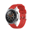 For Samsung Galaxy Watch3 45mm / Galaxy Watch 46mm 22mm Dot Texture Watch Band(Red)