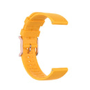 For Samsung Galaxy Watch3 45mm / Galaxy Watch 46mm 22mm Dot Texture Watch Band(Yellow)