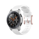 For Samsung Galaxy Watch3 45mm / Galaxy Watch 46mm 22mm Dot Texture Watch Band(White)