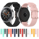 For Samsung Galaxy Watch3 45mm / Galaxy Watch 46mm 22mm Dot Texture Watch Band(Light Pink)