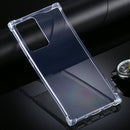 For Samsung Galaxy Note20 Ultra Four-Corner Anti-Drop Ultra-Thin TPU Case(Transparent)