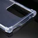 For Samsung Galaxy Note20 Ultra Four-Corner Anti-Drop Ultra-Thin TPU Case(Transparent)