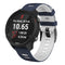 22mm For Huawei Watch GT2e 46mm Silicone Watch Band(Dark Blue+White)