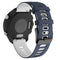 22mm For Huawei Watch GT2e 46mm Silicone Watch Band(Dark Blue+White)