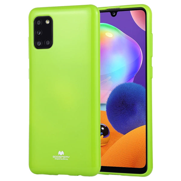 GOOSPERY JELLY Full Coverage Soft Protective Case For Samsung Galaxy A31(Green)