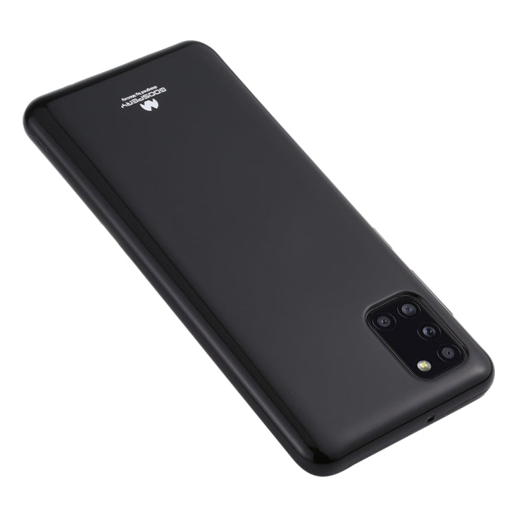 GOOSPERY JELLY Full Coverage Soft Protective Case For Samsung Galaxy A31(Black)