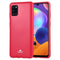 GOOSPERY JELLY Full Coverage Soft Protective Case For Samsung Galaxy A31(Rose Red)