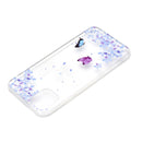 For iPhone 12 / 12 Pro Coloured Drawing Pattern Transparent TPU Protective Case(Flower Butterfly)
