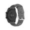 For Ticwatch Pro 2020 22mm Leather Watch Band with Round Tail Buckle(Grey)