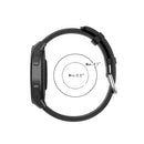 For Huawei Watch GT 2e 22mm Leather Watch Band with Round Tail Buckle(Brown)