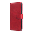 For Huawei P40 Lite 5G / Nova 7 SE Classic Calf Texture PU + TPU Horizontal Flip Leather Case, with Holder & Card Slots & Wallet(Red)