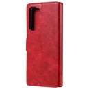 For Huawei P40 Lite 5G / Nova 7 SE Classic Calf Texture PU + TPU Horizontal Flip Leather Case, with Holder & Card Slots & Wallet(Red)