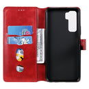 For Huawei P40 Lite 5G / Nova 7 SE Classic Calf Texture PU + TPU Horizontal Flip Leather Case, with Holder & Card Slots & Wallet(Red)