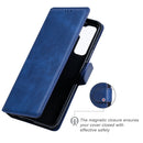 For Huawei P40 Lite 5G / Nova 7 SE Classic Calf Texture PU + TPU Horizontal Flip Leather Case, with Holder & Card Slots & Wallet(Red)