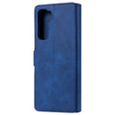 For Huawei P40 Lite 5G / Nova 7 SE Classic Calf Texture PU + TPU Horizontal Flip Leather Case, with Holder & Card Slots & Wallet(Blue)