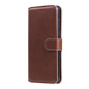 For Huawei P40 Lite 5G / Nova 7 SE Classic Calf Texture PU + TPU Horizontal Flip Leather Case, with Holder & Card Slots & Wallet(Brown)