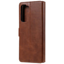 For Huawei P40 Lite 5G / Nova 7 SE Classic Calf Texture PU + TPU Horizontal Flip Leather Case, with Holder & Card Slots & Wallet(Brown)