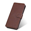 For Huawei P40 Lite 5G / Nova 7 SE Classic Calf Texture PU + TPU Horizontal Flip Leather Case, with Holder & Card Slots & Wallet(Brown)