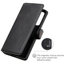 For Huawei P40 Lite 5G / Nova 7 SE Classic Calf Texture PU + TPU Horizontal Flip Leather Case, with Holder & Card Slots & Wallet(Black)