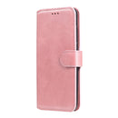 For Huawei P40 Lite 5G / Nova 7 SE Classic Calf Texture PU + TPU Horizontal Flip Leather Case, with Holder & Card Slots & Wallet(Rose Gold)
