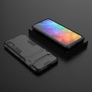 For Xiaomi Redmi 9A PC + TPU Shockproof Protective Case with Holder(Black)