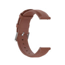 For Galaxy Watch Active3 / Galaxy Watch 3 41mm 20mm Universal Leather Watch Band(Brown)
